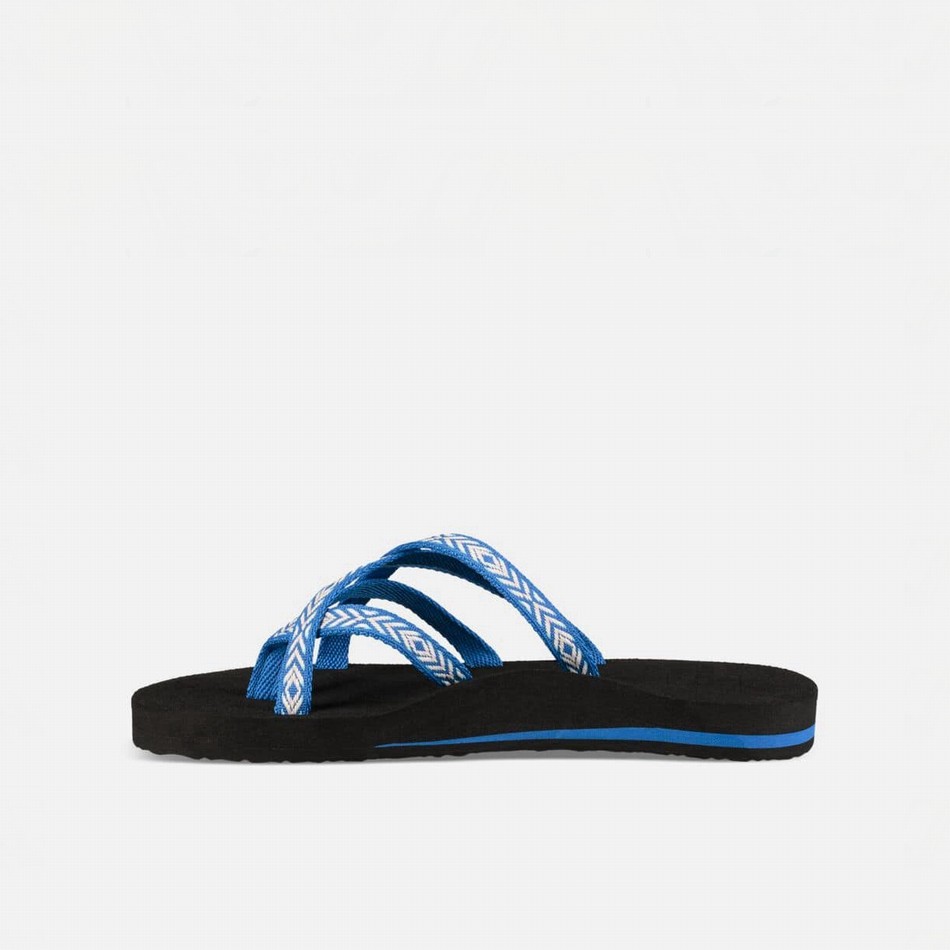 Teva Olowahu Flip Flops Blue | 1476570