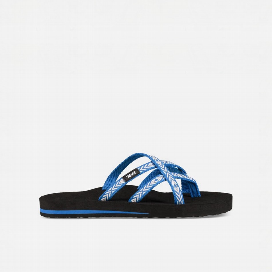 Teva Olowahu Flip Flops Blue | 1476570