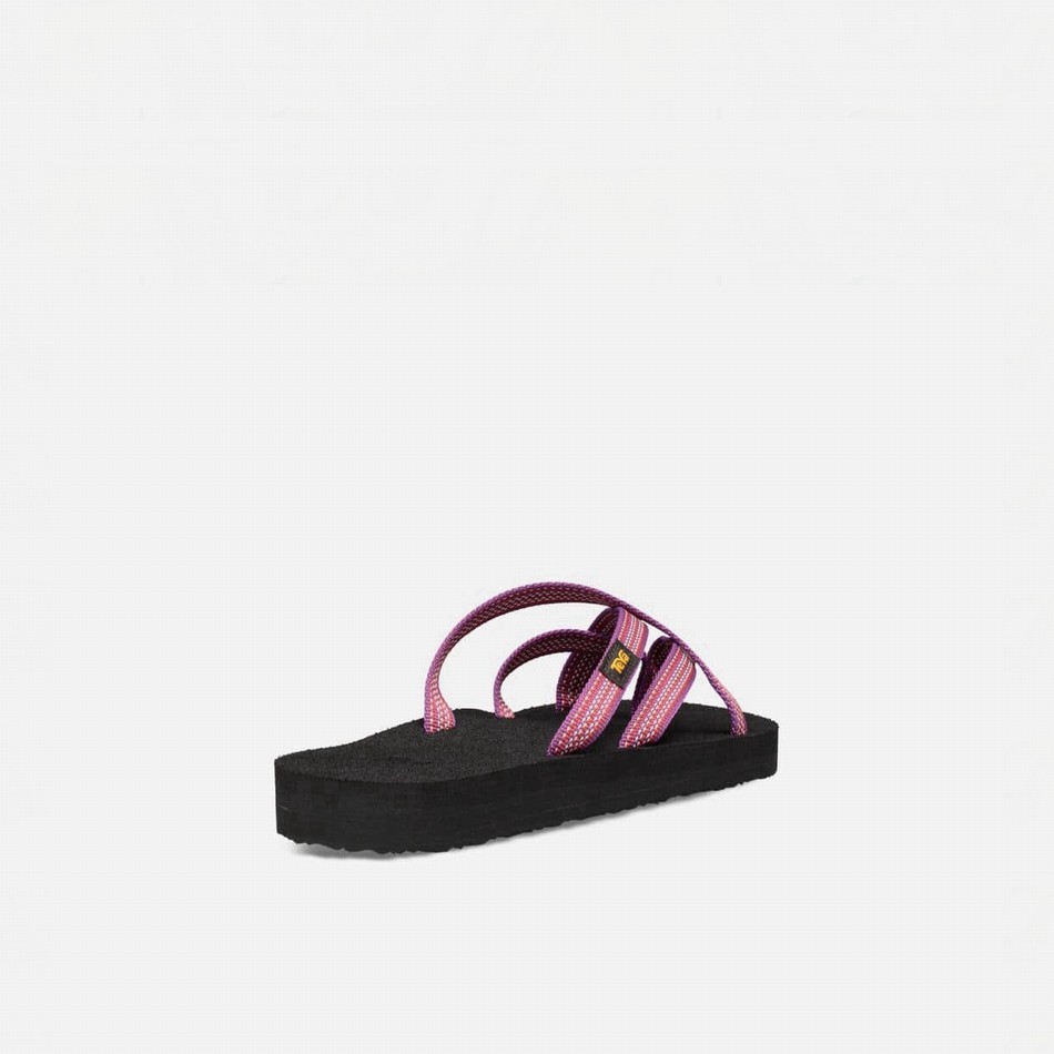 Teva Olowahu Flip Flops Pink | 5606823