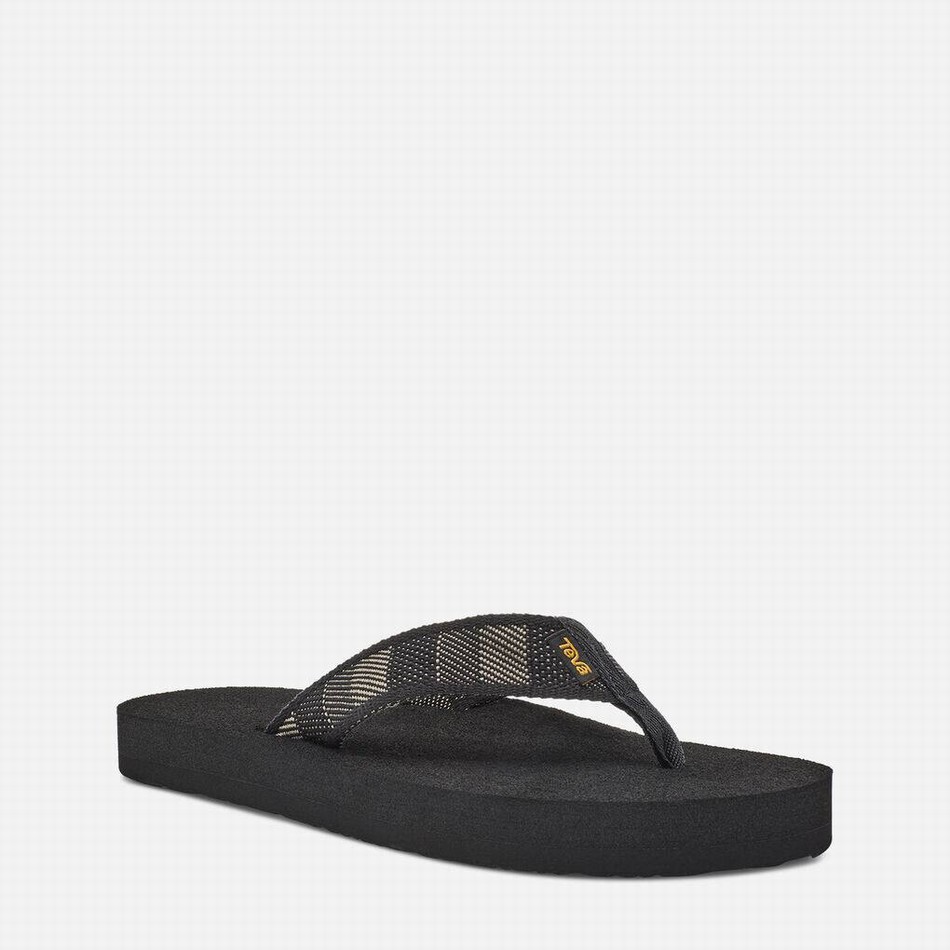 Teva Original Mush Flip Flops Black | 1389232