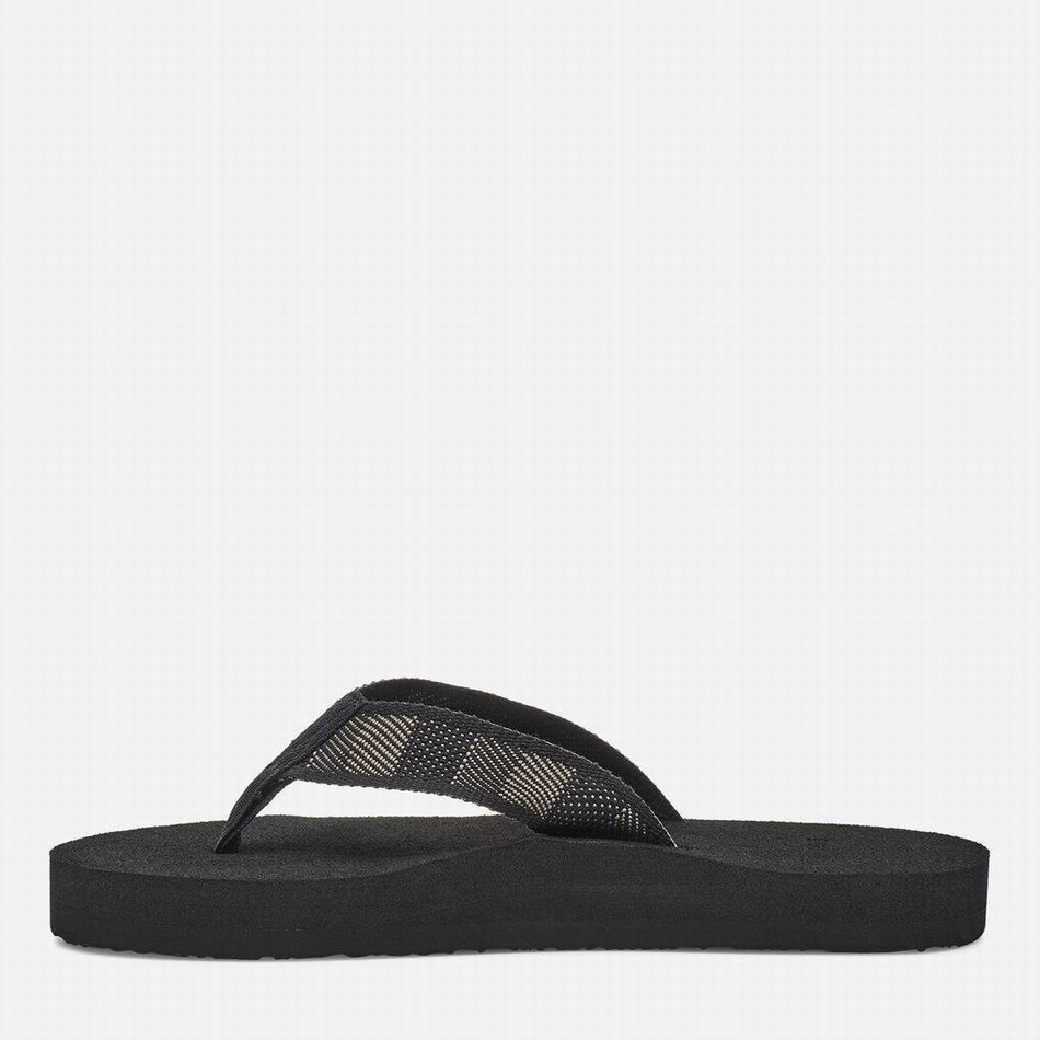 Teva Original Mush Flip Flops Black | 1389232