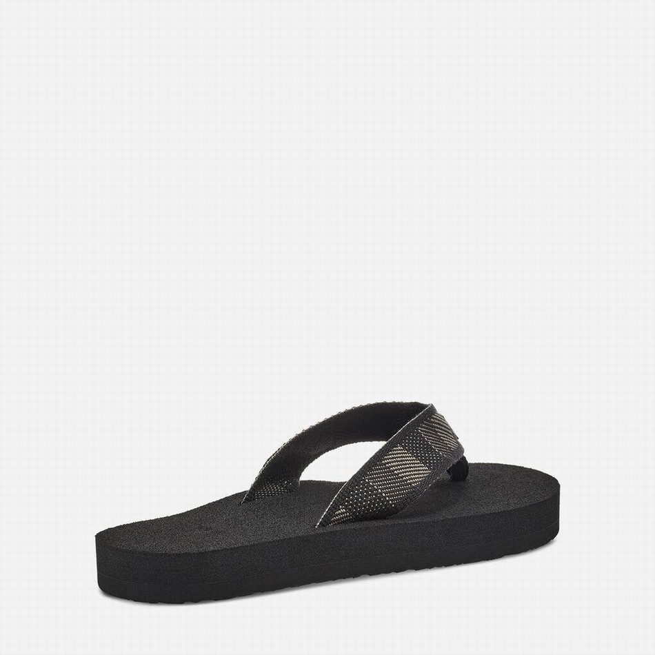 Teva Original Mush Flip Flops Black | 1389232