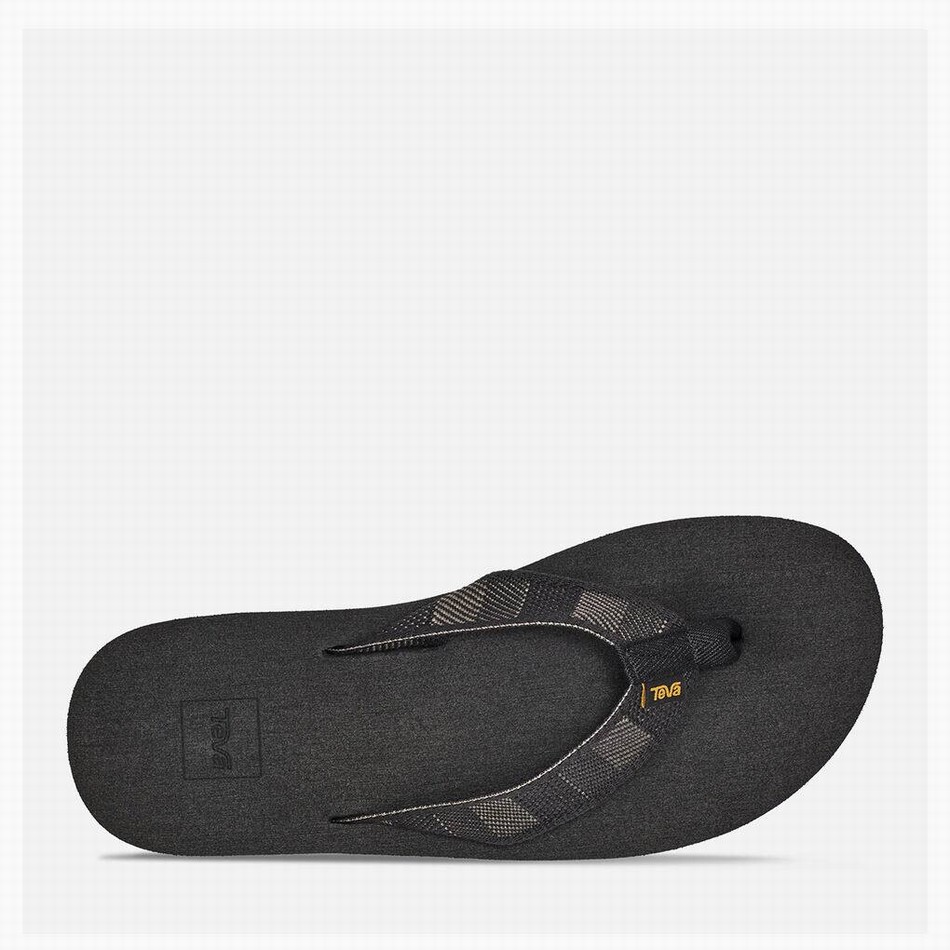 Teva Original Mush Flip Flops Black | 1389232