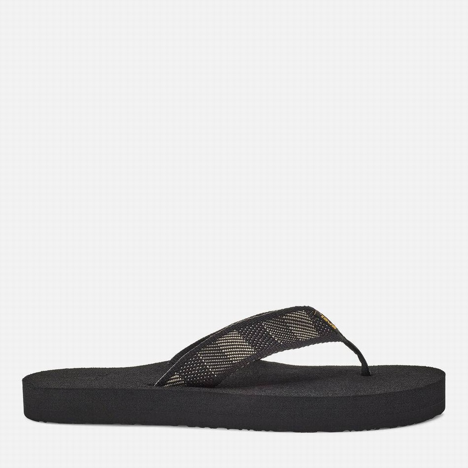 Teva Original Mush Flip Flops Black | 1389232