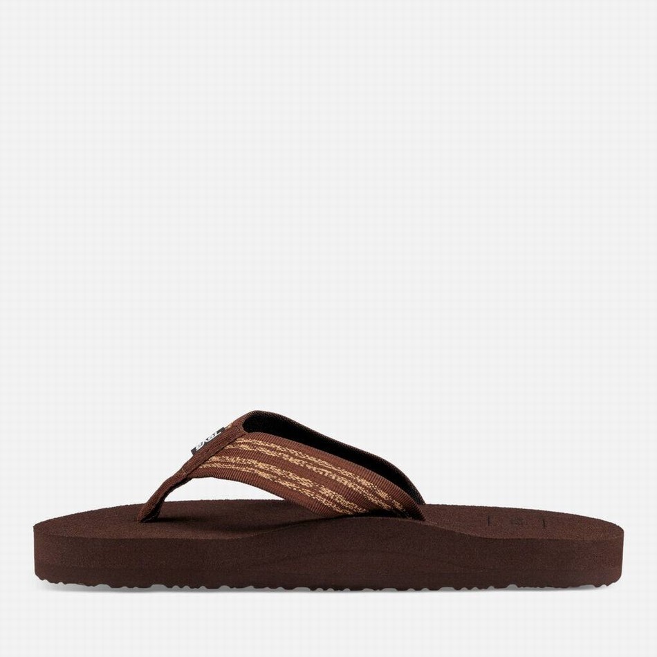 Teva Original Mush Flip Flops Brown | 1212922