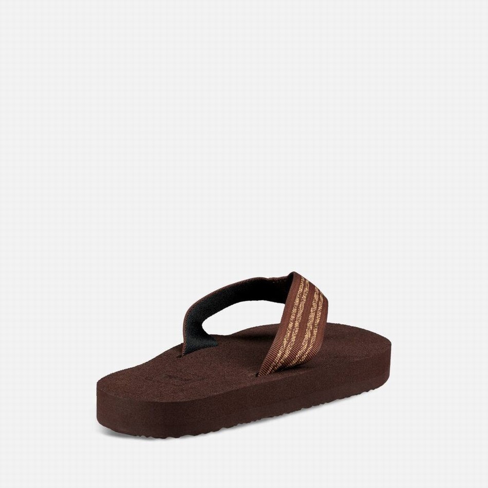 Teva Original Mush Flip Flops Brown | 1212922