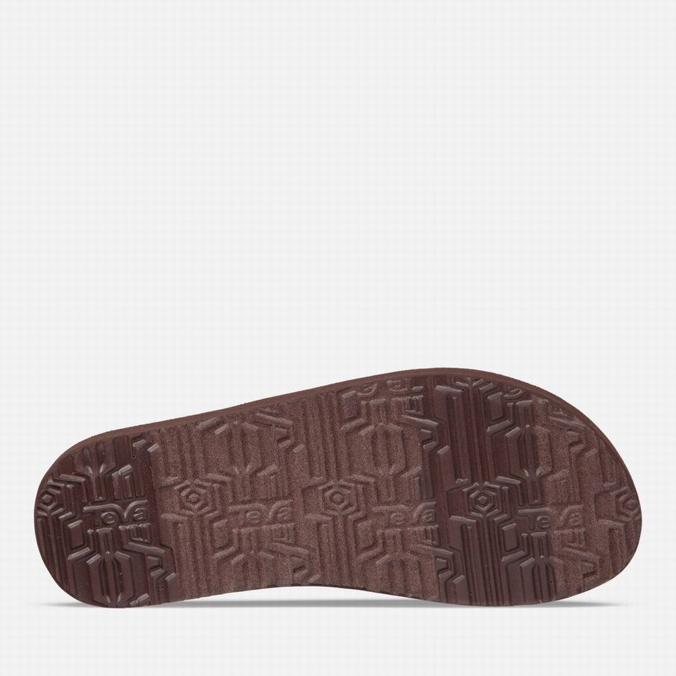 Teva Original Mush Flip Flops Brown | 1212922