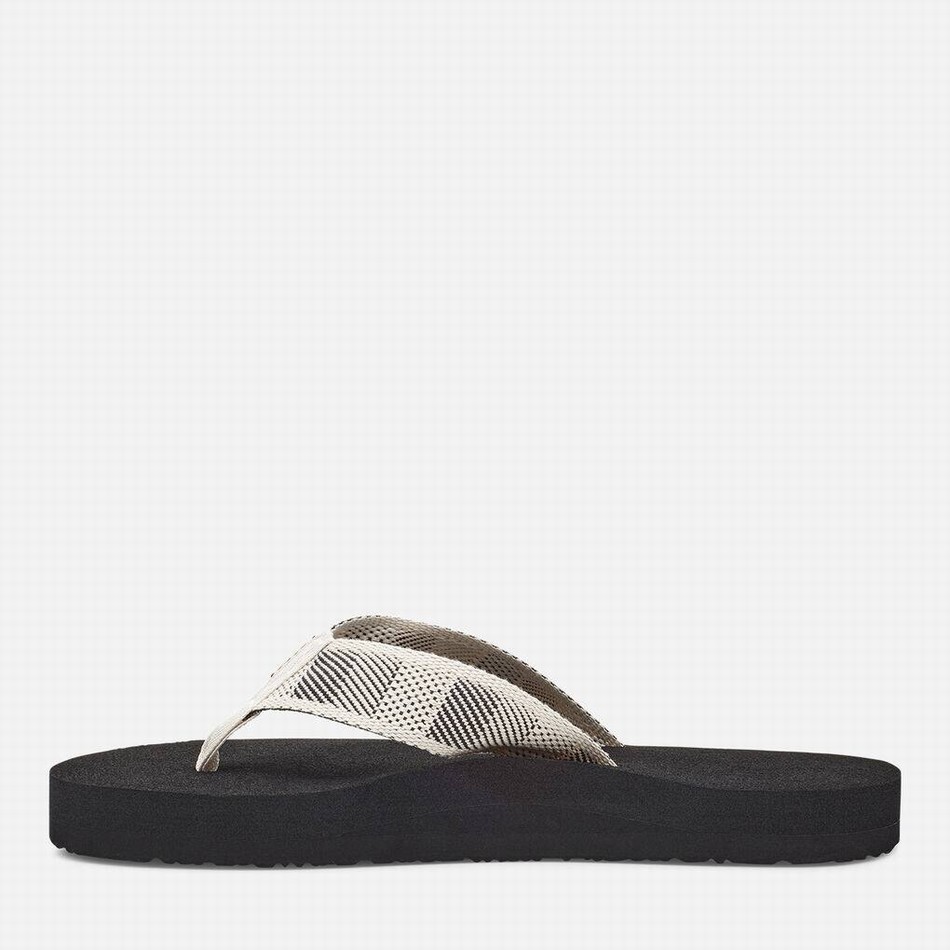 Teva Original Mush Flip Flops White | 4616673