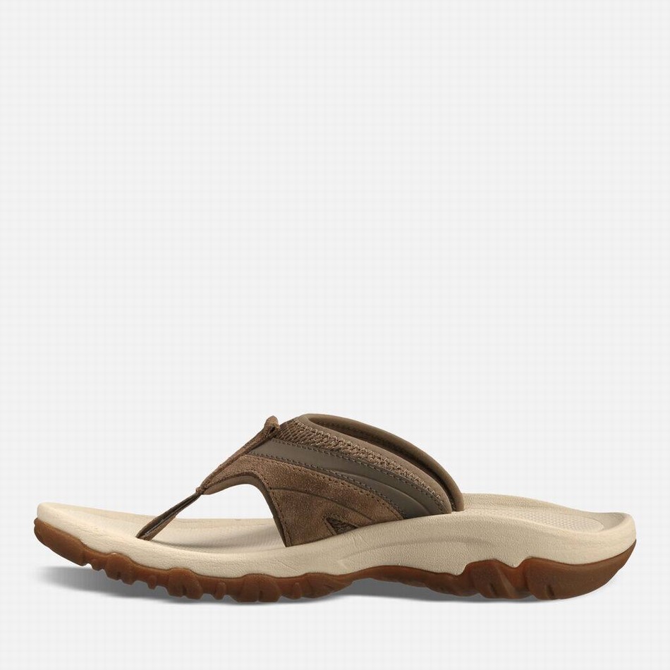 Teva Pajaro Flip Flops Brown | 8932472