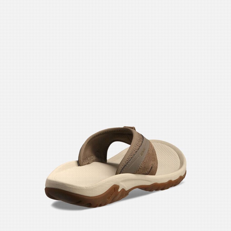 Teva Pajaro Flip Flops Brown | 8932472