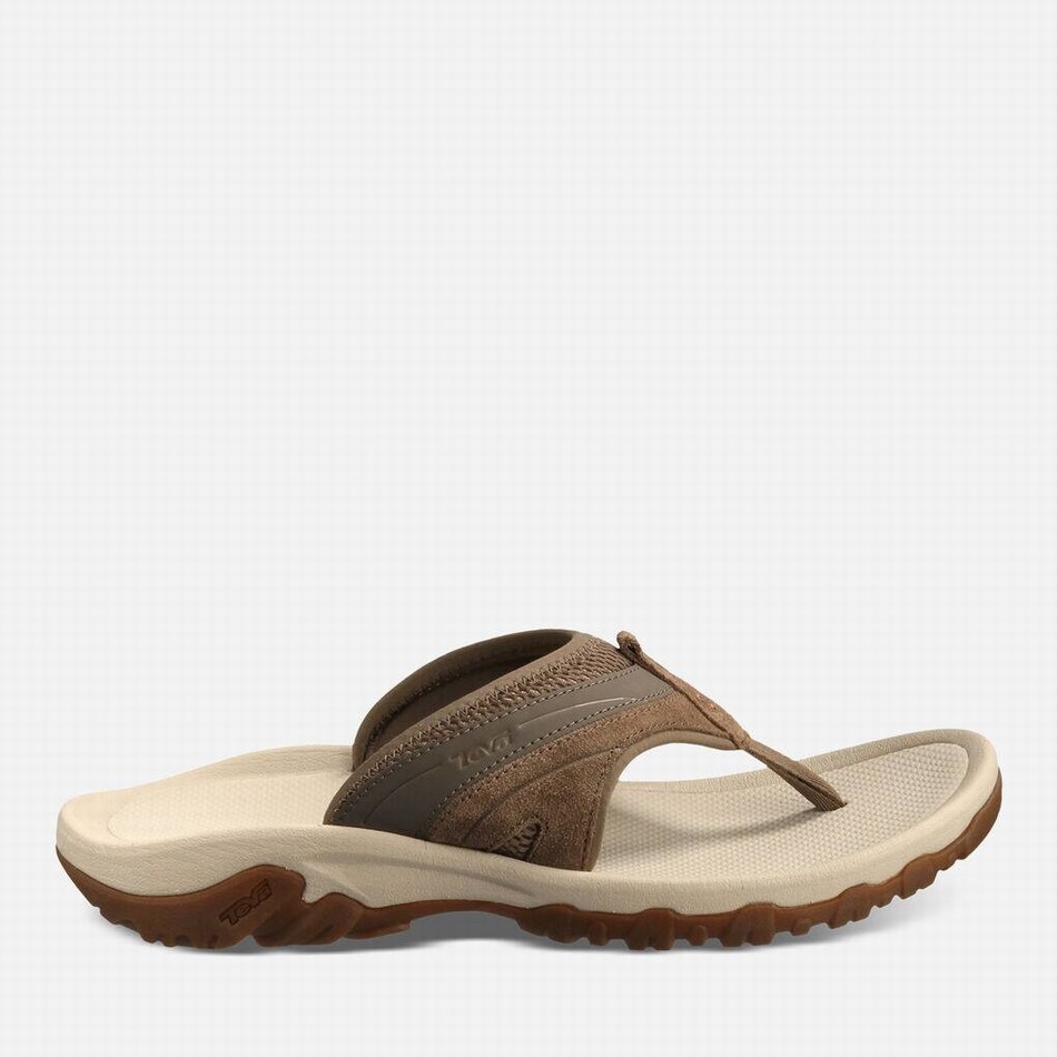 Teva Pajaro Flip Flops Brown | 8932472