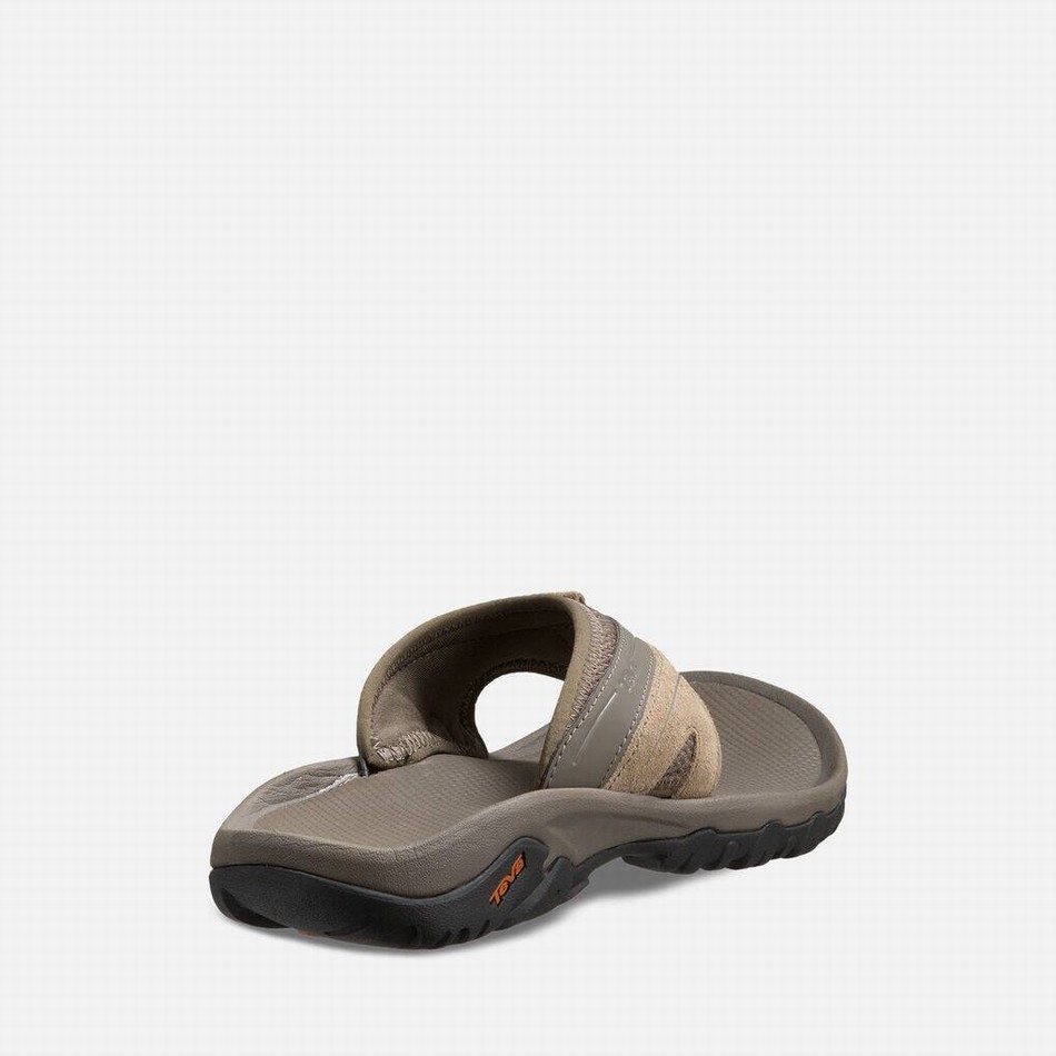 Teva Pajaro Flip Flops Grey | 8205693