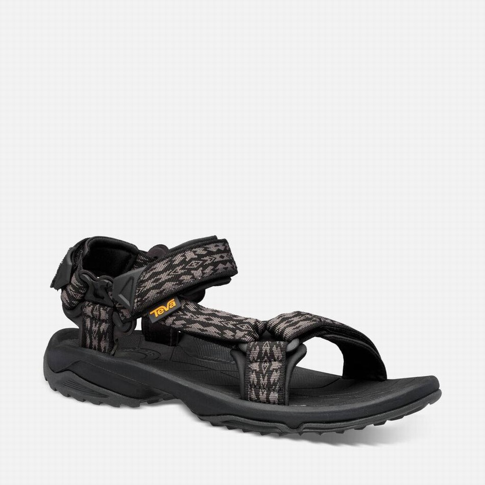 Teva Terra FI Lite Sandals Black | 8983072