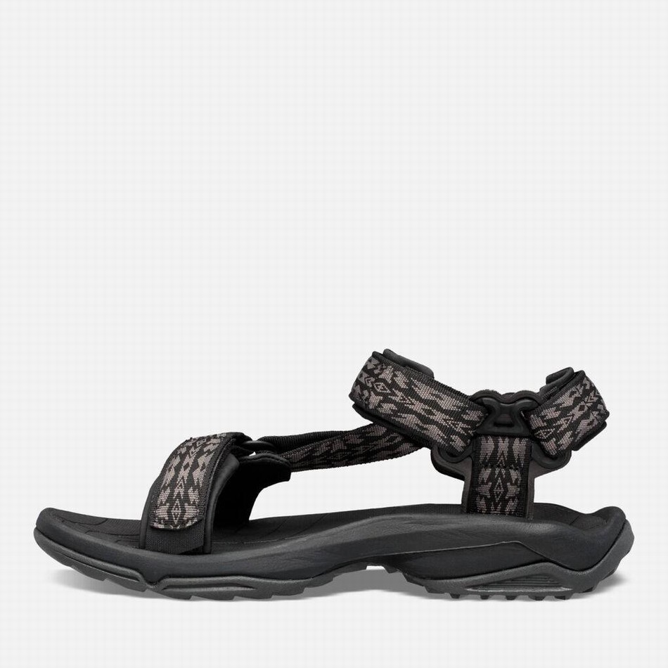 Teva Terra FI Lite Sandals Black | 8983072