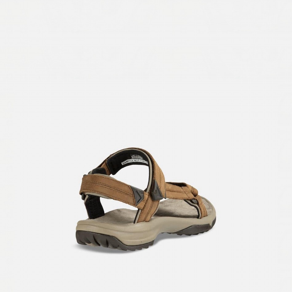 Teva Terra Fi Lite Leather Sandals Brown | 4399525