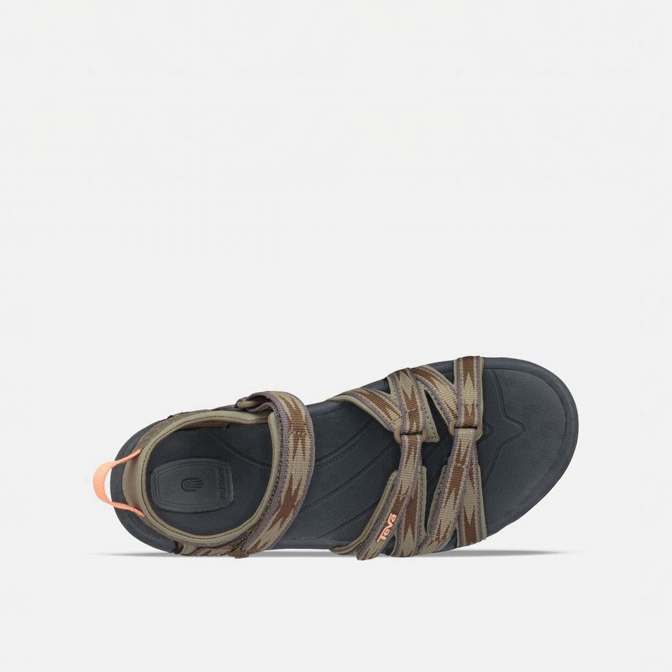 Teva Tirra Sandals Olive | 9800184