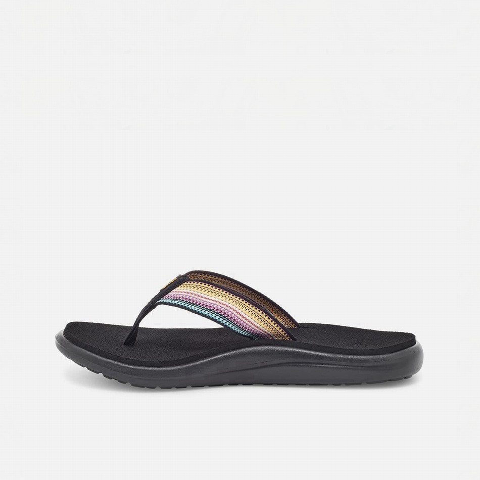 Teva Voya Flip Flops Black | 3117854