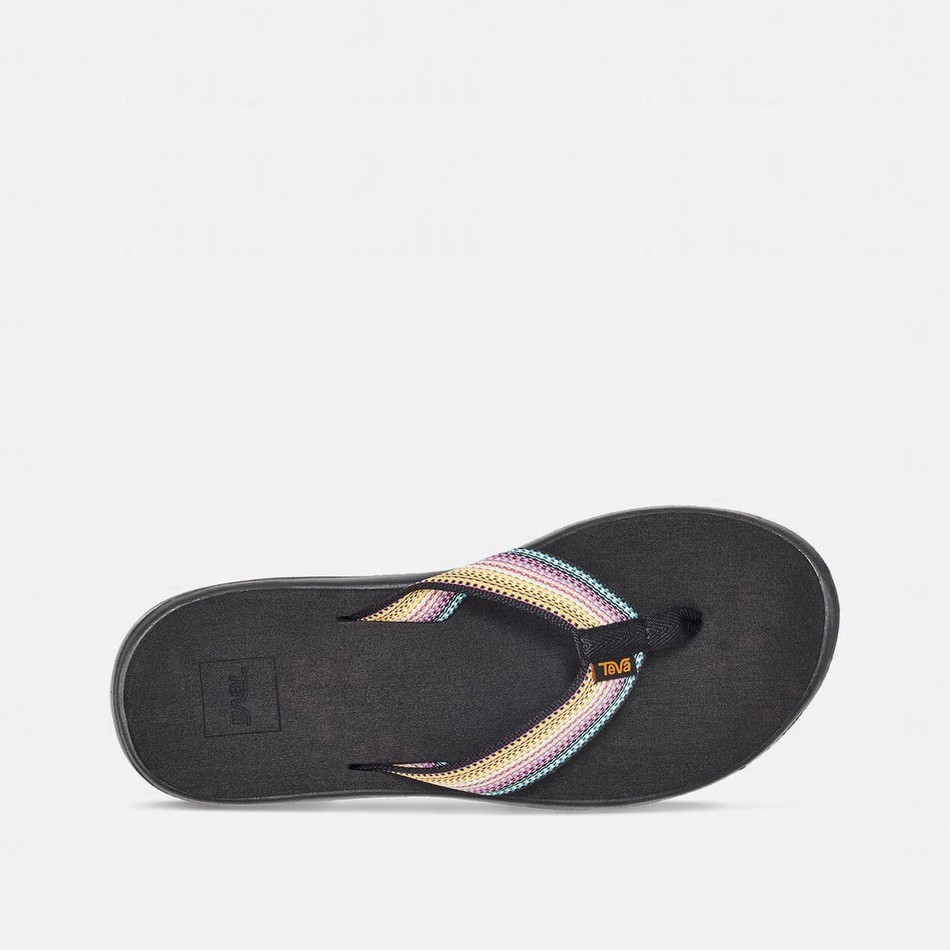 Teva Voya Flip Flops Black | 3117854