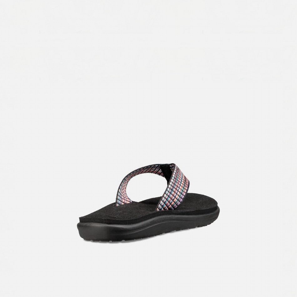 Teva Voya Flip Flops Black | 4788122