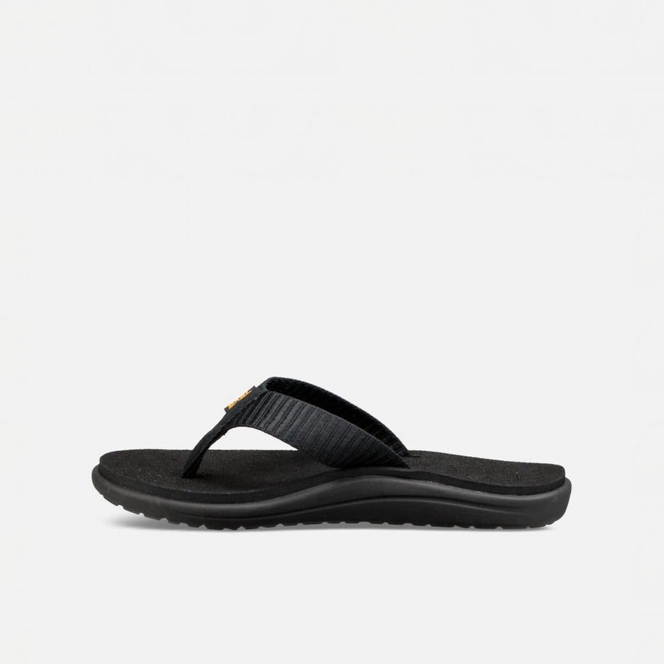 Teva Voya Flip Flops Black | 7642310