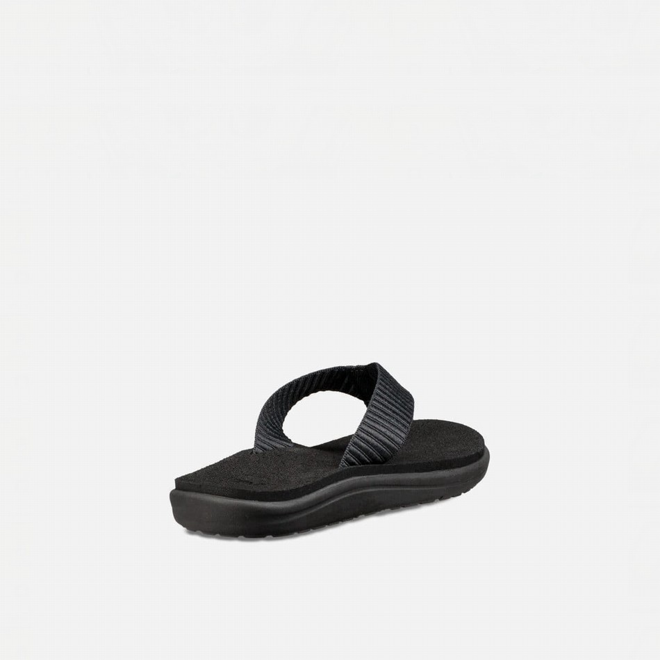 Teva Voya Flip Flops Black | 7642310