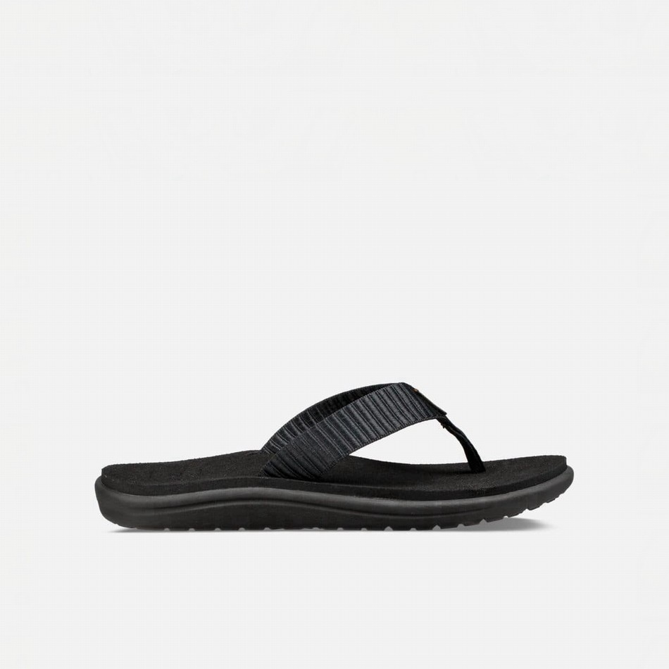 Teva Voya Flip Flops Black | 7642310