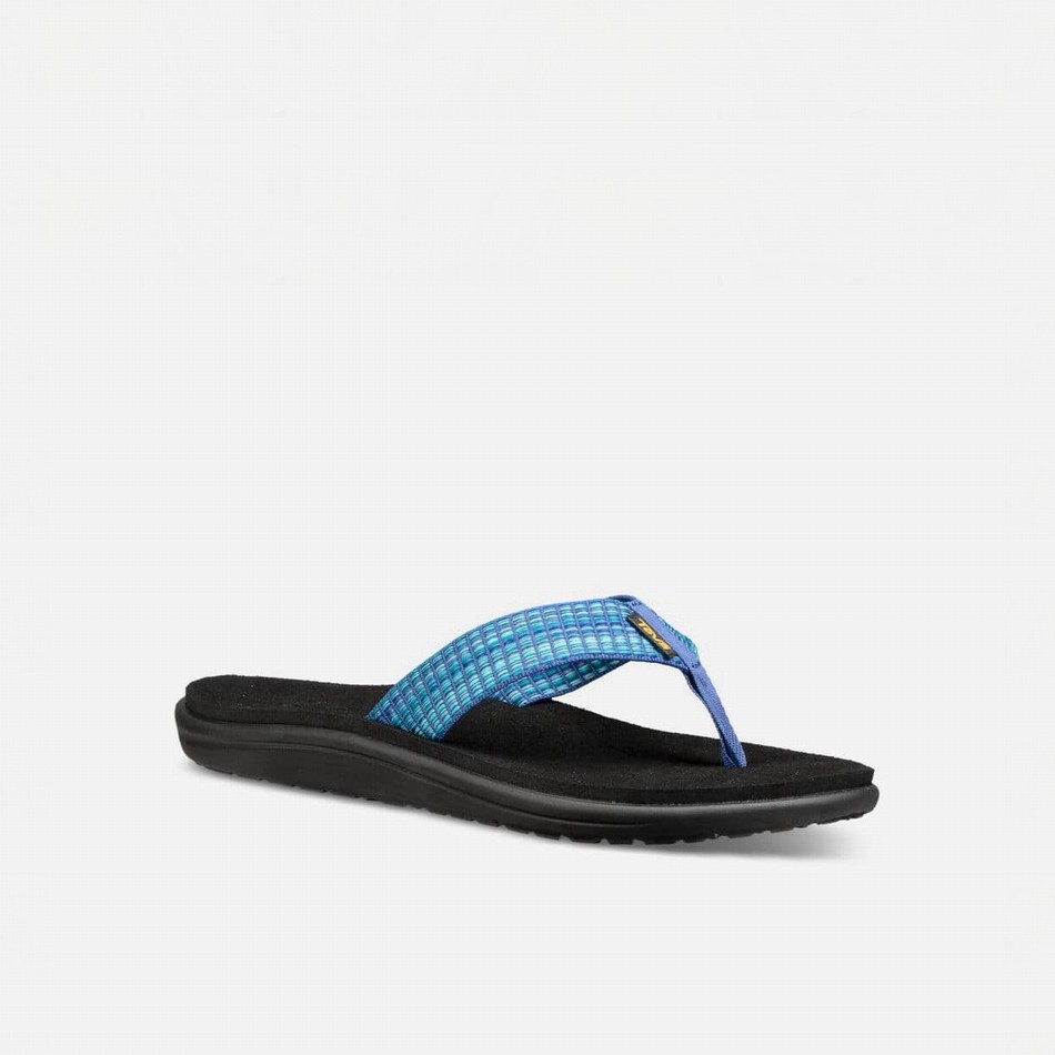 Teva Voya Flip Flops Blue | 2133934