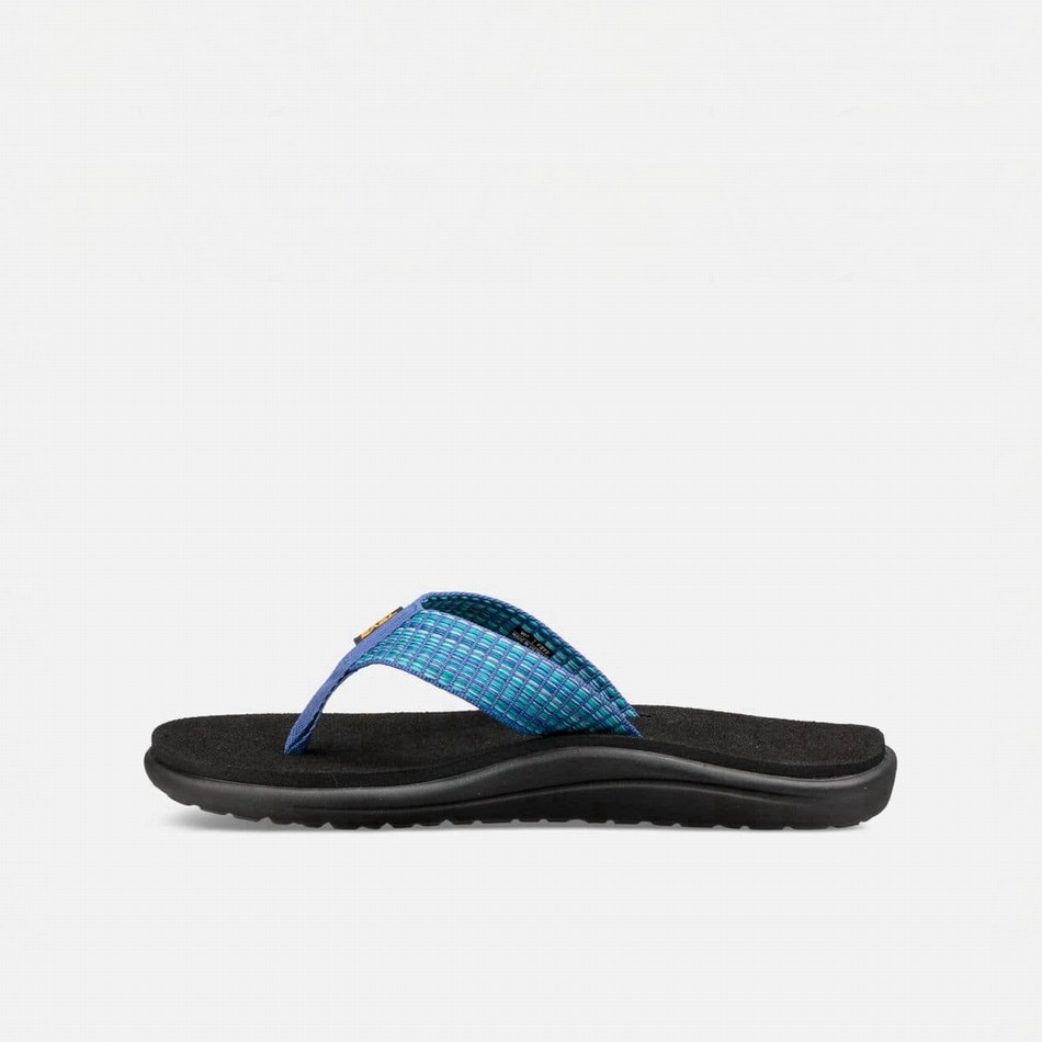 Teva Voya Flip Flops Blue | 2133934