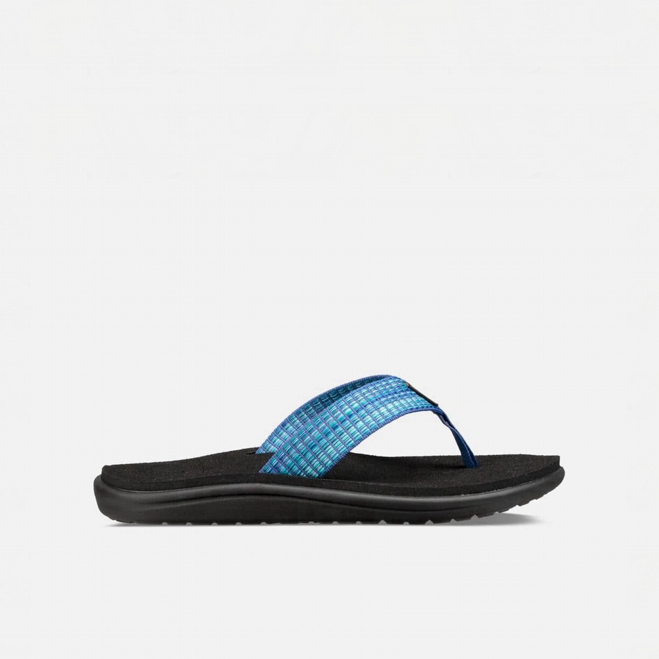 Teva Voya Flip Flops Blue | 2133934