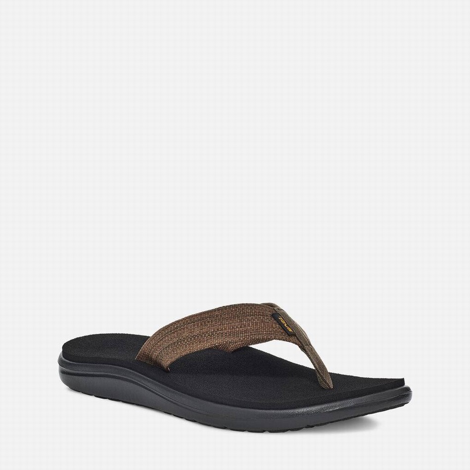 Teva Voya Flip Flops Chocolate | 4082507