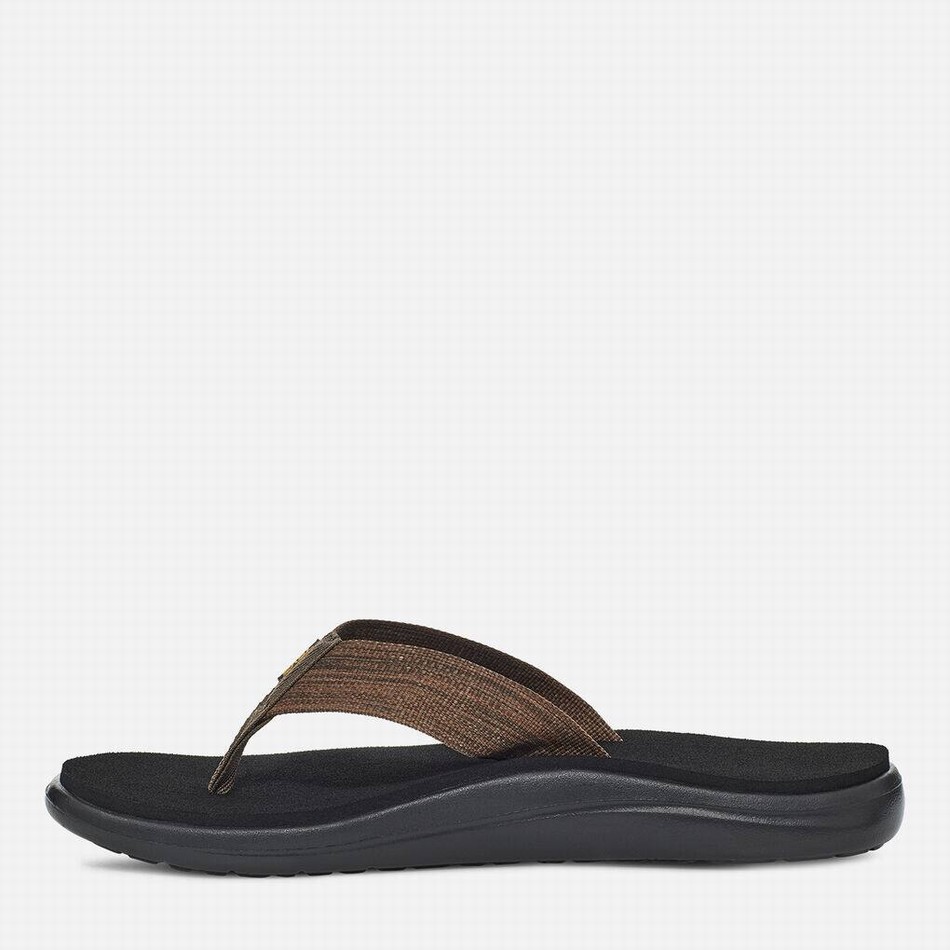 Teva Voya Flip Flops Chocolate | 4082507