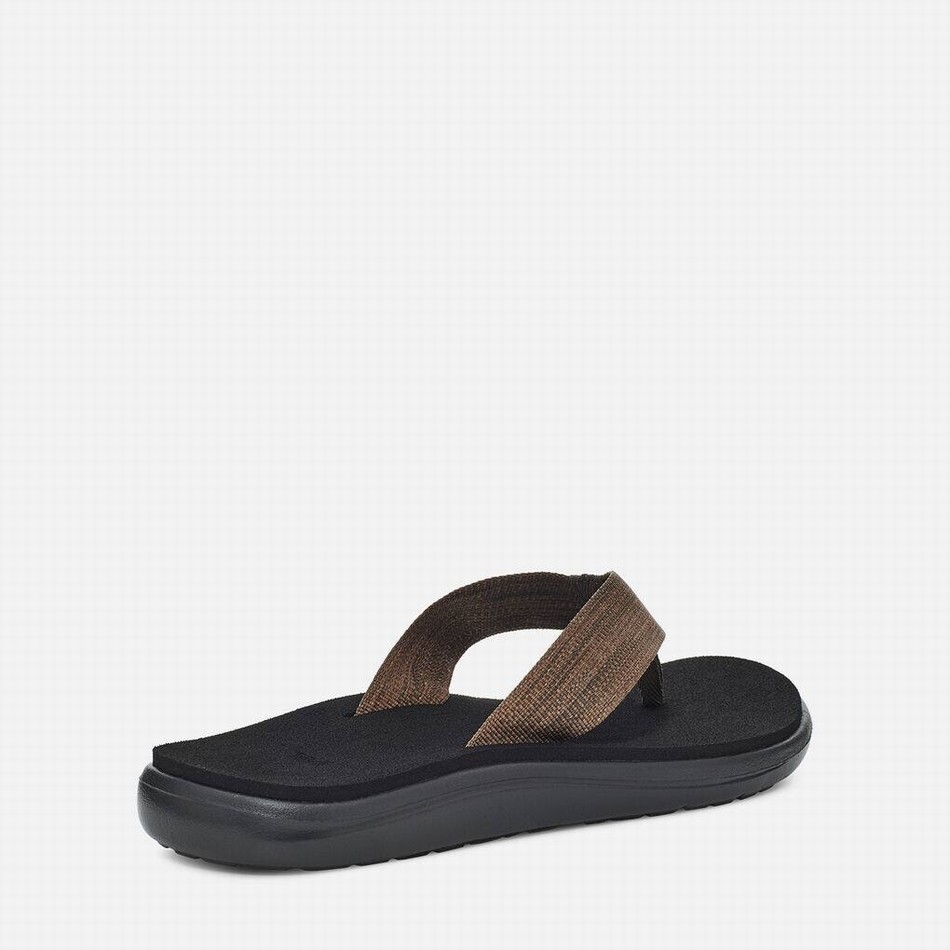 Teva Voya Flip Flops Chocolate | 4082507