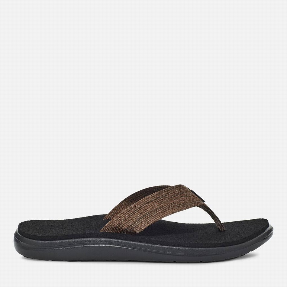 Teva Voya Flip Flops Chocolate | 4082507