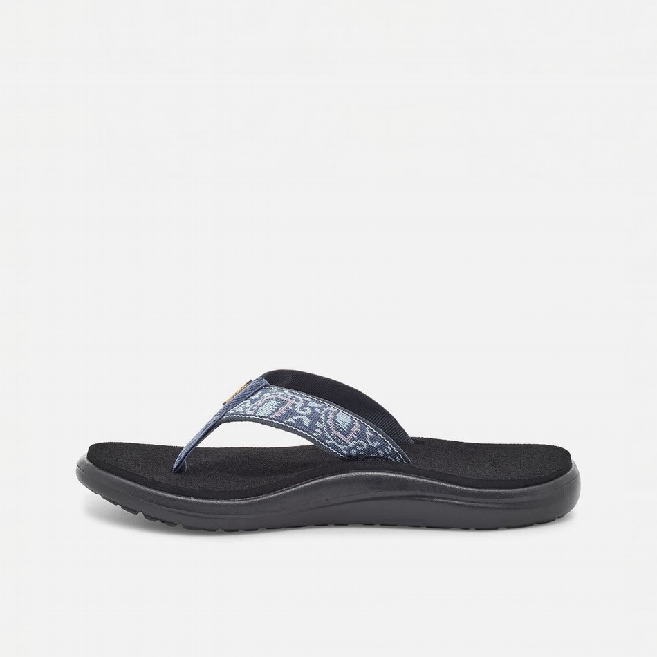 Teva Voya Flip Flops Dark Blue | 3184725