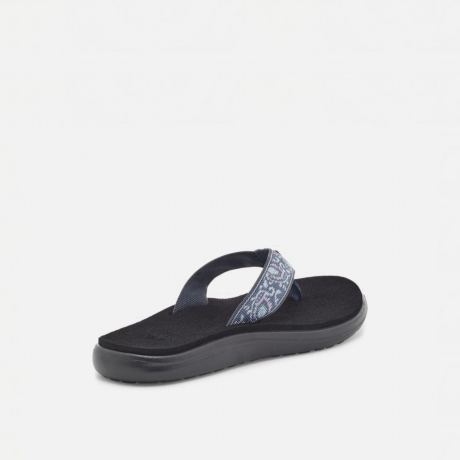 Teva Voya Flip Flops Dark Blue | 3184725