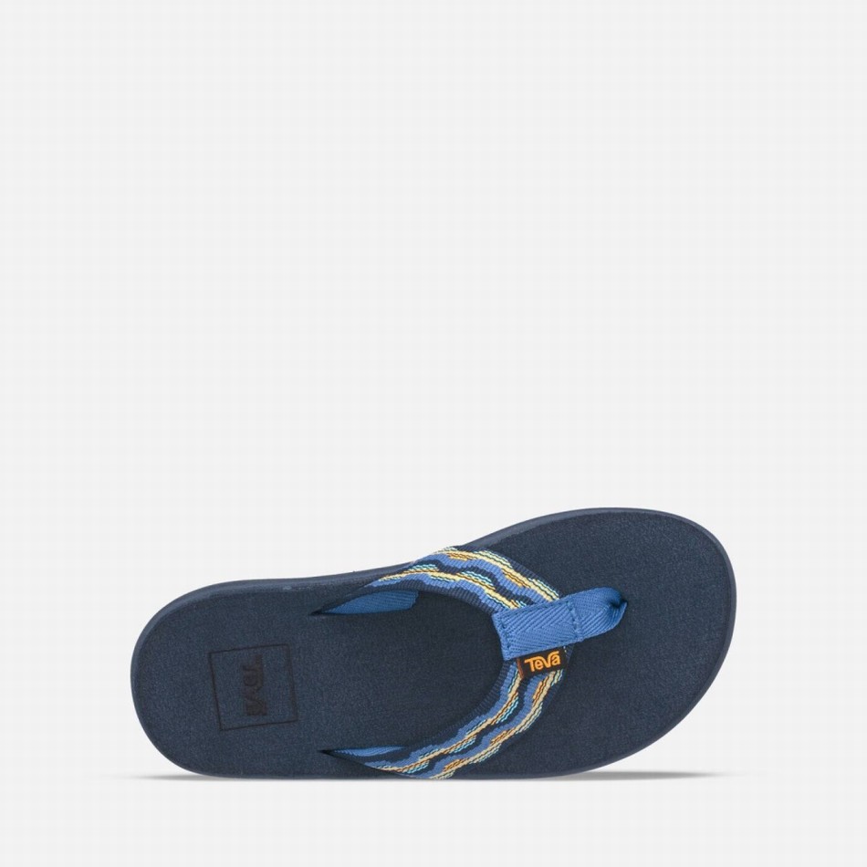 Teva Voya Flip Flops Dark Blue | 7441195