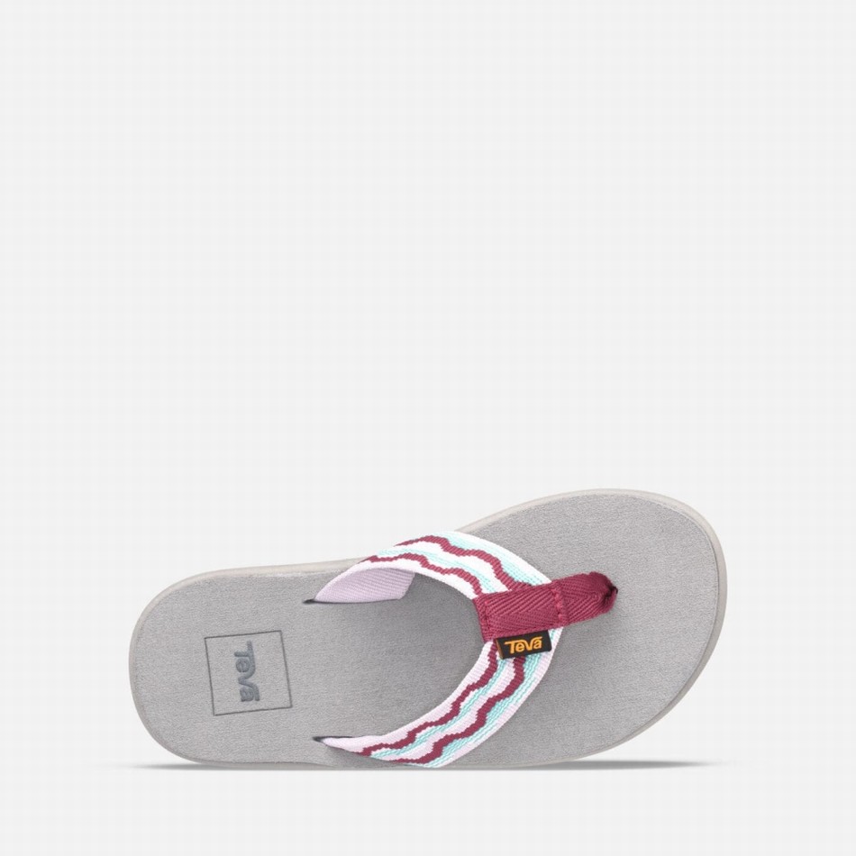 Teva Voya Flip Flops Grey | 2723107