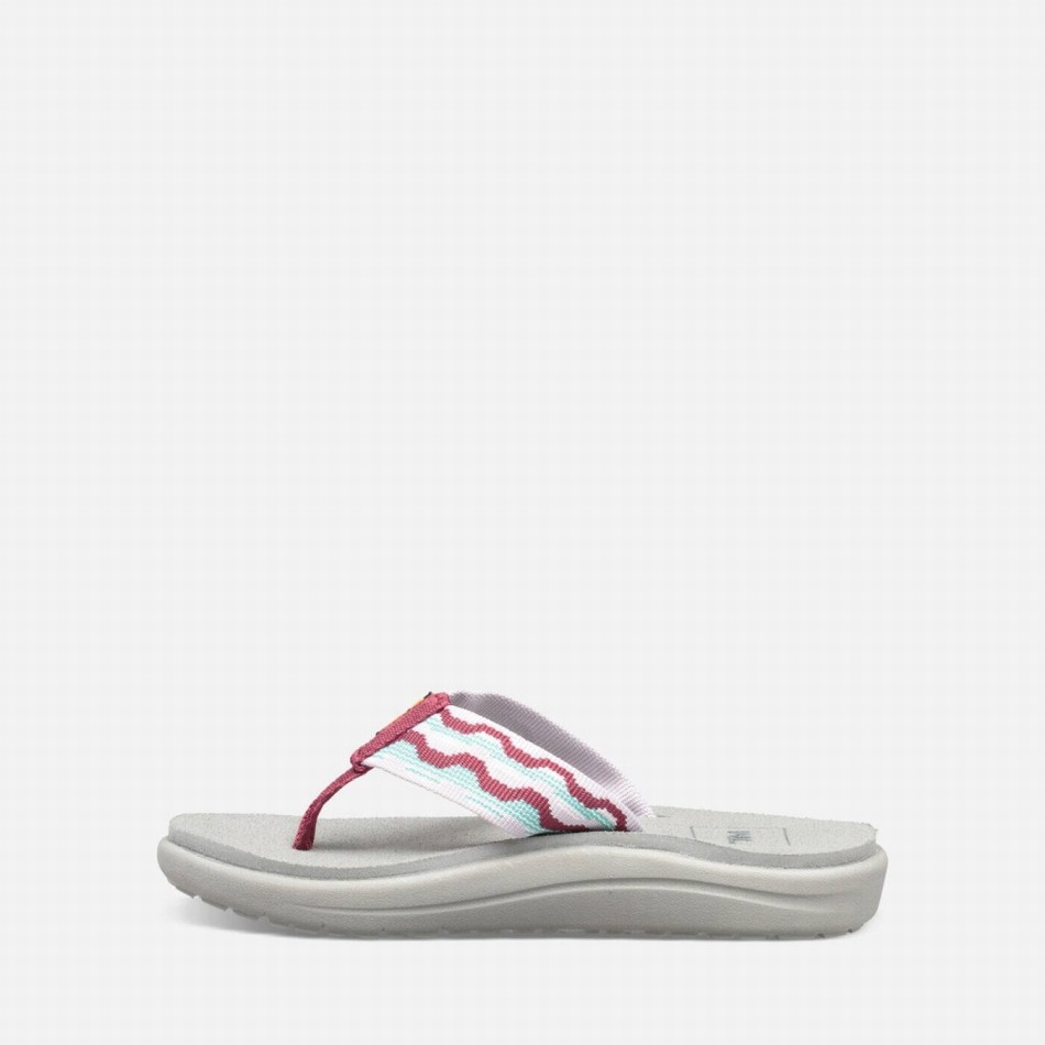 Teva Voya Flip Flops Grey | 7748694