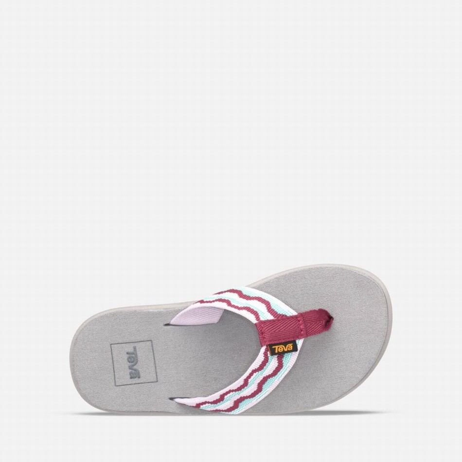 Teva Voya Flip Flops Grey | 7748694