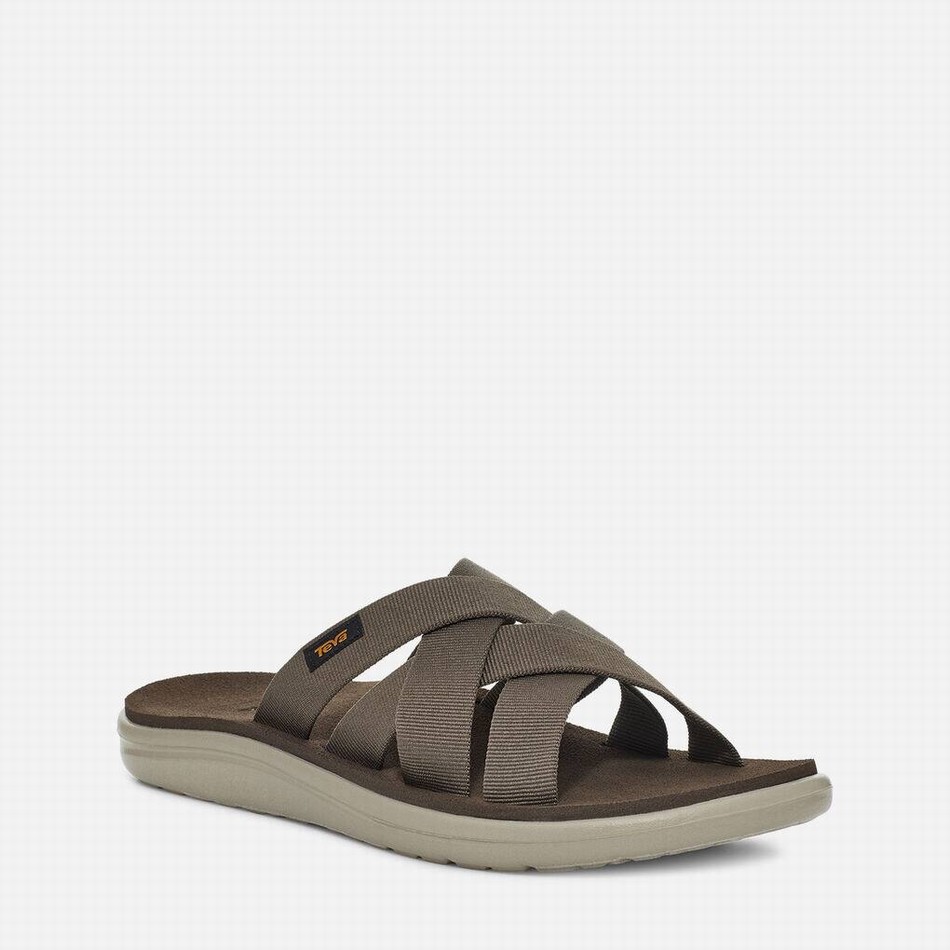 Teva Voya Slides Chocolate | 8135078