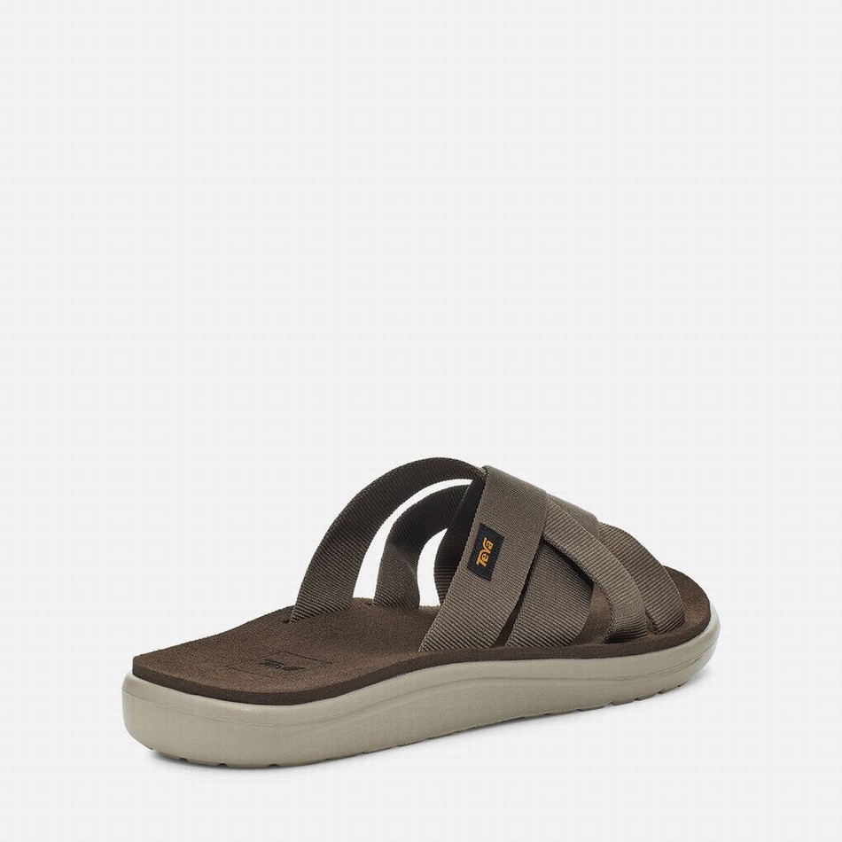 Teva Voya Slides Chocolate | 8135078