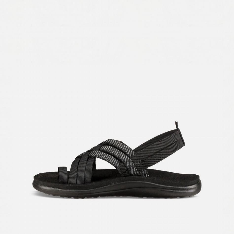 Teva Voya Strappy Sandals Black | 7942553