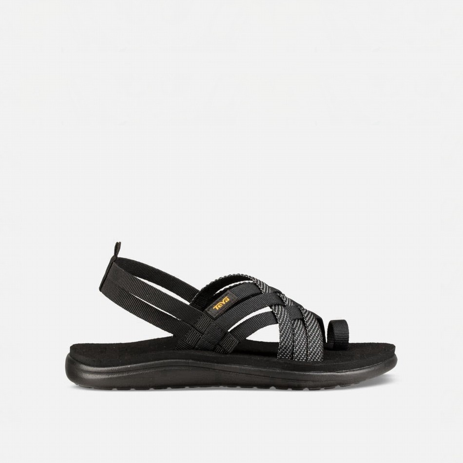 Teva Voya Strappy Sandals Black | 7942553