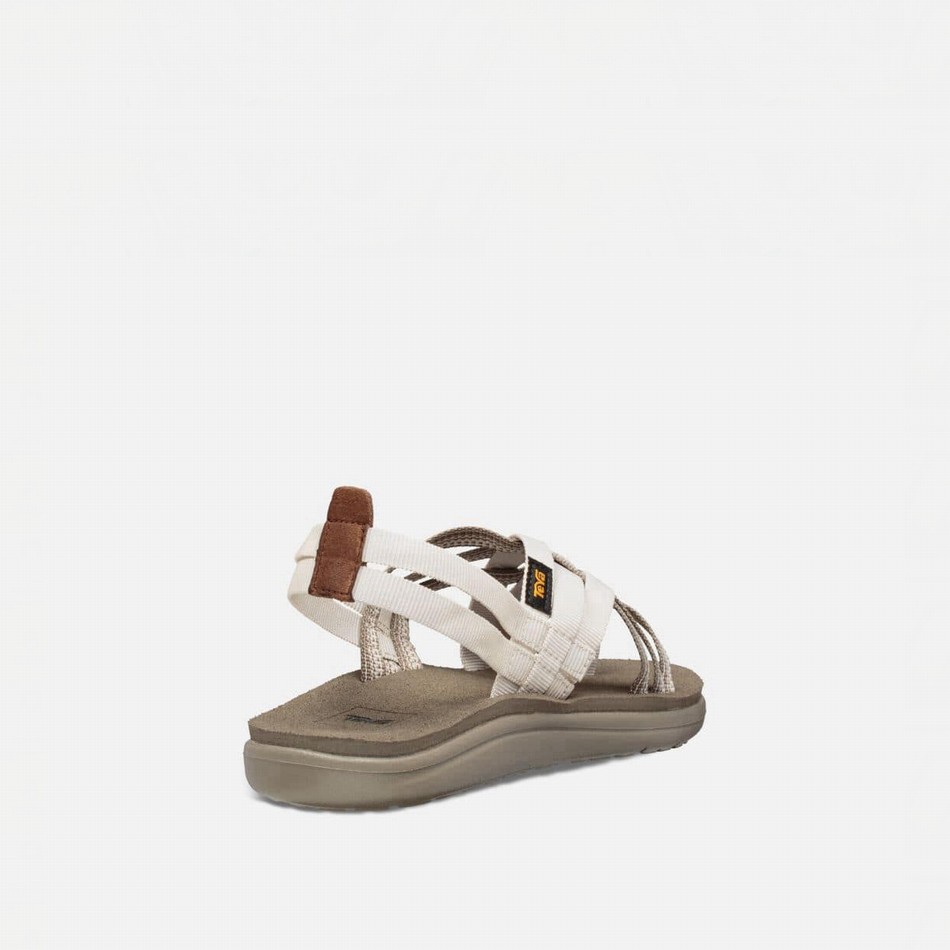 Teva Voya Strappy Sandals White | 2493491