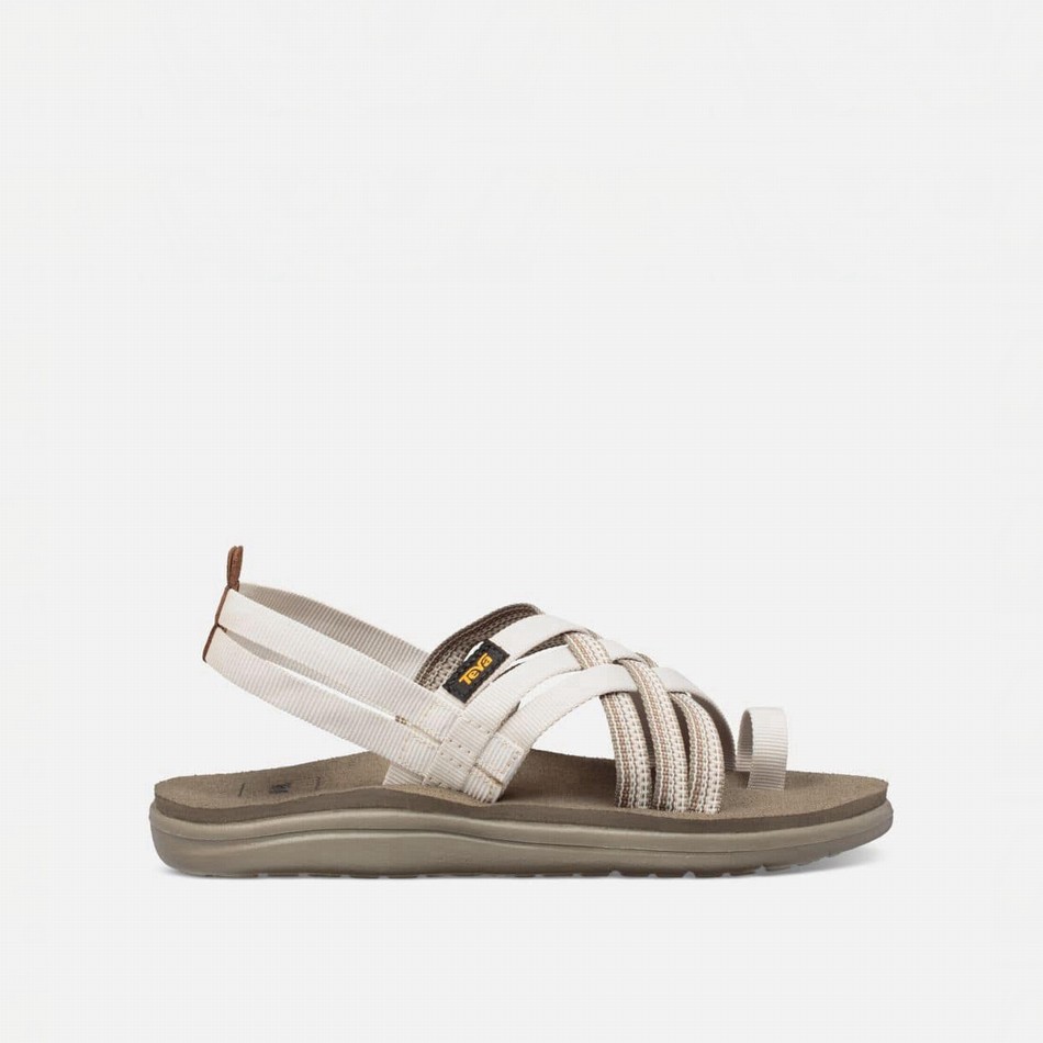 Teva Voya Strappy Sandals White | 2493491