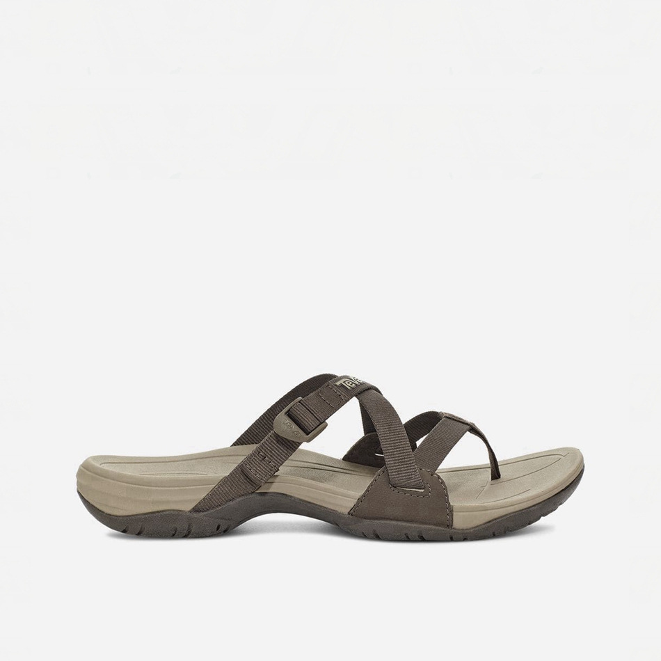 Teva Ascona Flip Flops Dark Olive | 4778973