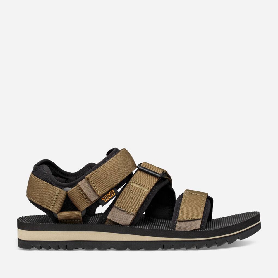 Teva Cross Strap Trail Sandals Dark Olive | 4136974