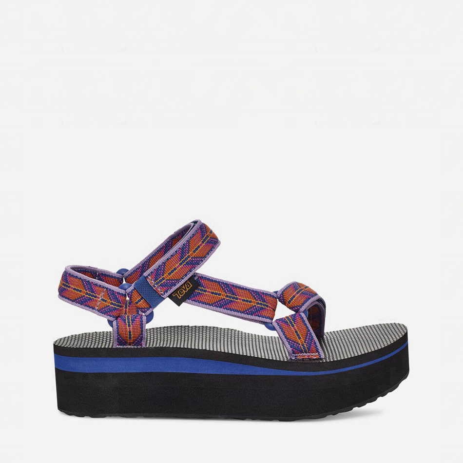 Teva Flatform Universal Platform Sandals Purple | 1009689