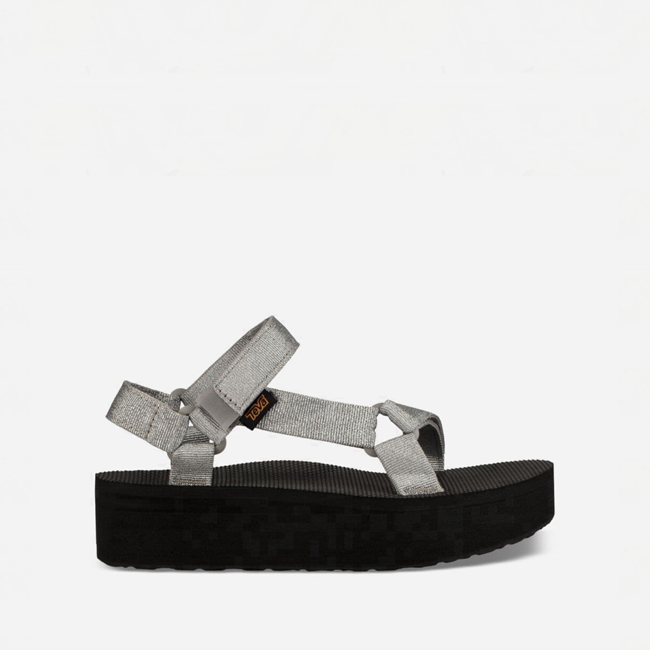 Teva Flatform Universal Platform Sandals Silver | 1103705