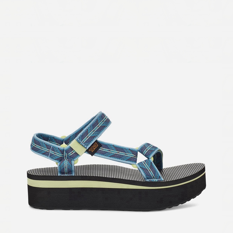 Teva Flatform Universal Platform Sandals Blue | 2824586